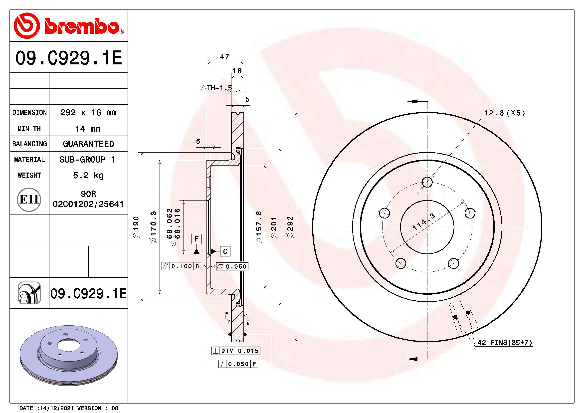 Zestaw do hamulców, hamulce tarczowe BREMBO KT 08 030