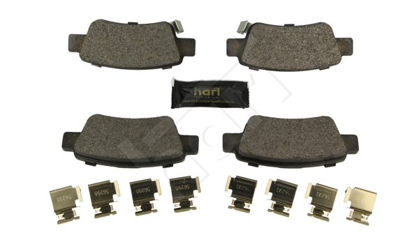 Klocki hamulcowe HART 260 756