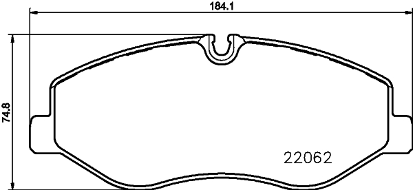 Klocki hamulcowe HELLA 8DB 355 021-961