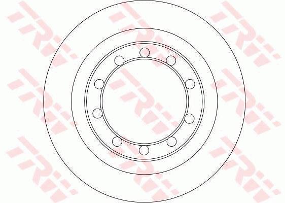 Tarcza hamulcowa TRW DF4330