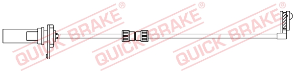 Czujnik zużycia klocków QUICK BRAKE WS 0375 A
