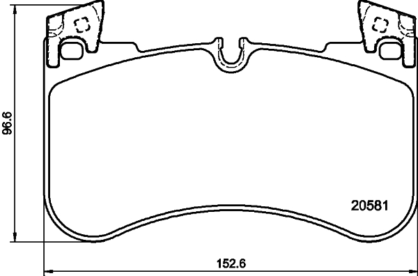 Klocki hamulcowe HELLA 8DB 355 039-881