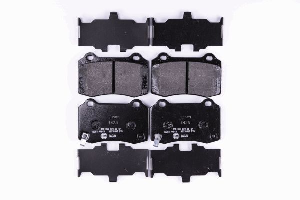 Klocki hamulcowe HELLA 8DB 355 021-251
