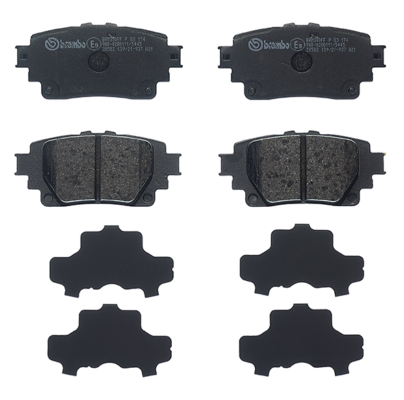 Klocki hamulcowe BREMBO P 83 174