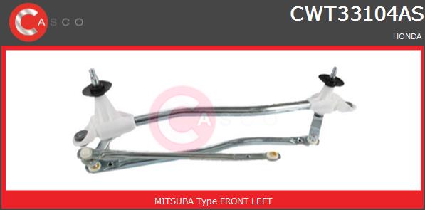 Mechanizm wycieraczek CASCO CWT33104AS