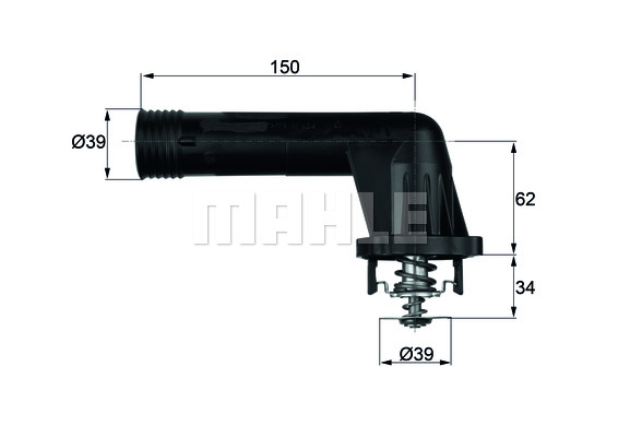 Termostat MAHLE TI 20 95