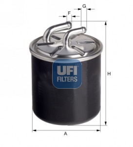 Filtr paliwa UFI 24.126.00