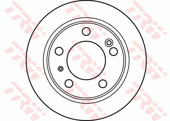 Tarcza hamulcowa TRW DF2583