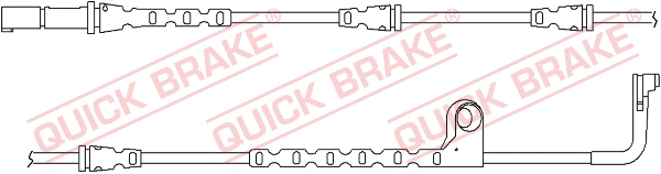 Czujnik zużycia klocków QUICK BRAKE WS 0271 A