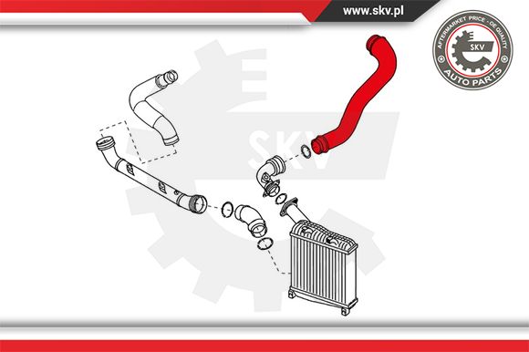 Przewód powietrza doładowującego ESEN SKV 24SKV196