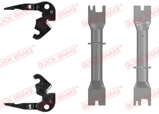 Zestaw nastawiacza, hamulec bębnowy QUICK BRAKE 108 53 020
