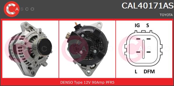 Alternator CASCO CAL40171AS