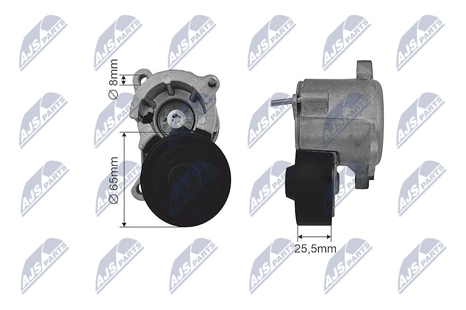 Rolka napinacza paska osprzętu NTY RNK-CT-032