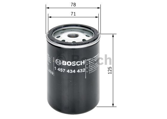 Filtr paliwa BOSCH 1 457 434 432