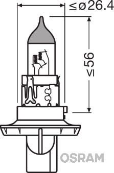 Żarówka OSRAM 9008