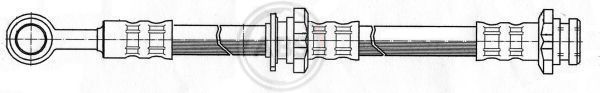 Przewód hamulcowy elastyczny A.B.S. SL 5123