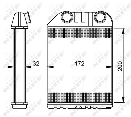 Nagrzewnica NRF 54287