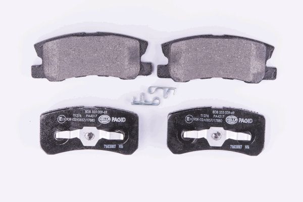 Klocki hamulcowe HELLA 8DB 355 009-691
