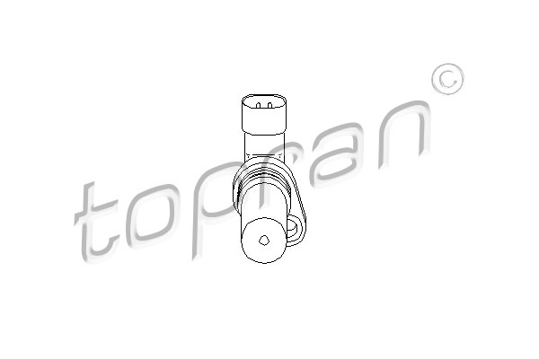 Czujnik położenia wału TOPRAN 207 066