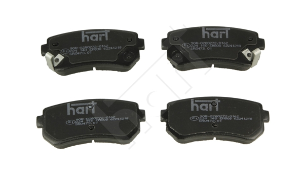 Klocki hamulcowe HART 224 140