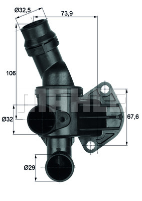 Termostat BEHR TI 6 80