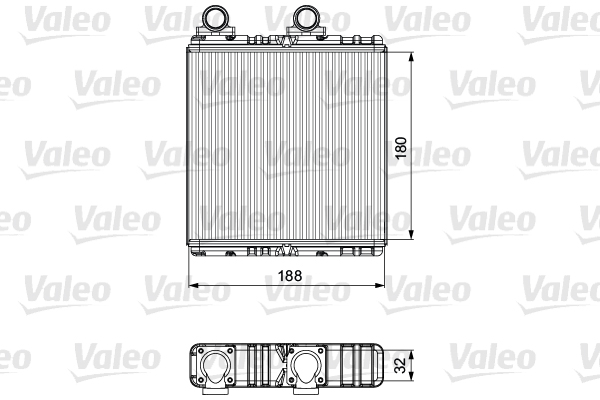 Nagrzewnica VALEO 811554