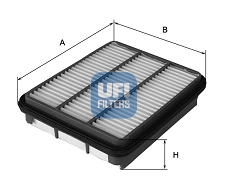 Filtr powietrza UFI 30.785.00