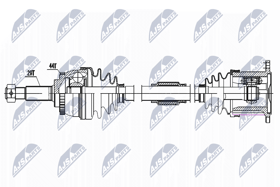 Wał napędowy NTY NPW-NS-161