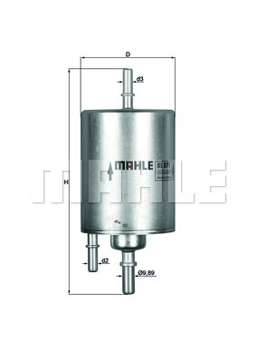 Filtr paliwa KNECHT KL 571