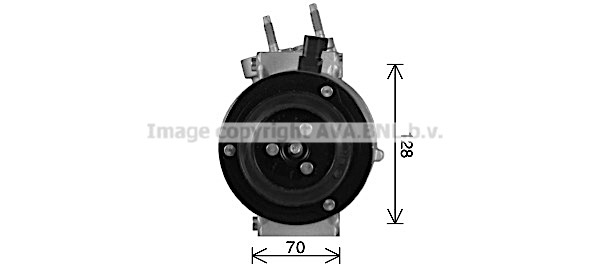 Kompresor klimatyzacji AVA QUALITY COOLING FDAK674