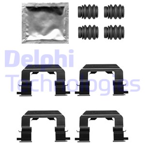 Zestaw akcesoriów montażowych  klocków hamulcowych DELPHI LX0671