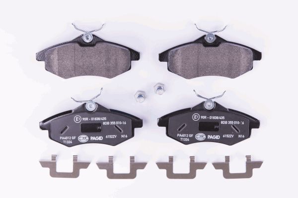 Klocki hamulcowe HELLA 8DB 355 010-161