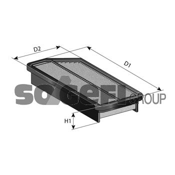 Filtr powietrza PURFLUX A1572