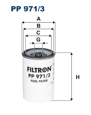 Filtr paliwa FILTRON PP 971/3