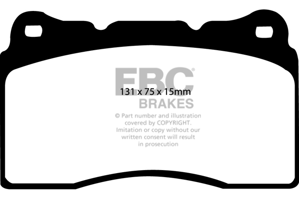 Klocki hamulcowe EBC BRAKES DP41210R
