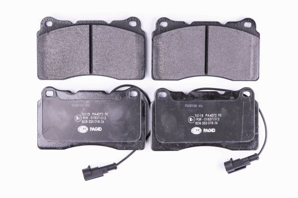 Klocki hamulcowe HELLA 8DB 355 018-361
