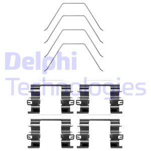 Zestaw akcesoriów montażowych  klocków hamulcowych DELPHI LX0669