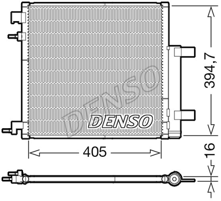 Skraplacz klimatyzacji DENSO DCN15006