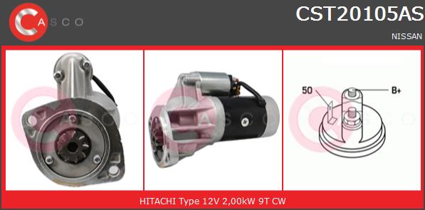 Rozrusznik CASCO CST20105AS