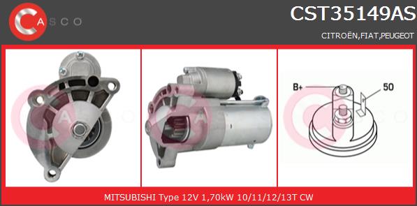 Rozrusznik CASCO CST35149AS