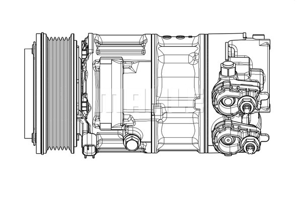 Kompresor klimatyzacji MAHLE ACP 654 000P