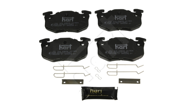 Klocki hamulcowe HART 252 328