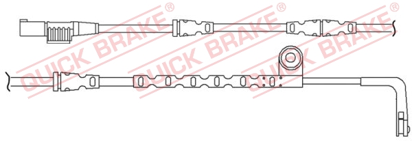 Czujnik zużycia klocków QUICK BRAKE WS 0260 A