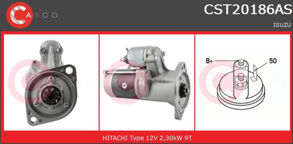 Rozrusznik CASCO CST20186AS