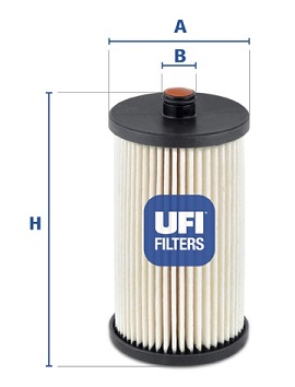 Filtr paliwa UFI 26.012.00