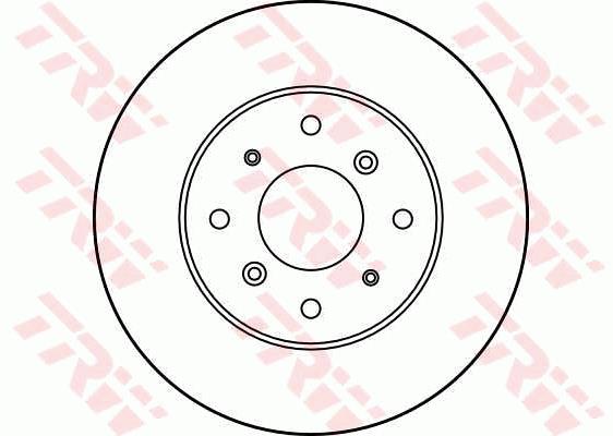 Tarcza hamulcowa TRW DF1811