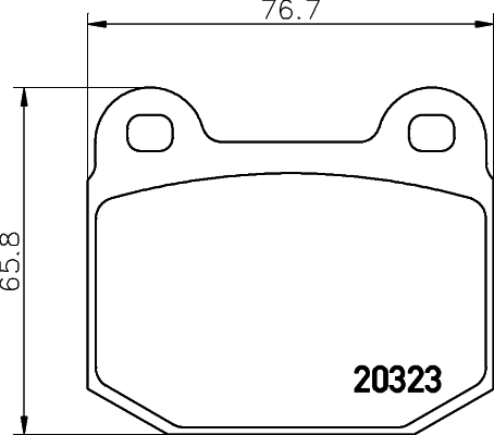Klocki hamulcowe HELLA 8DB 355 009-061