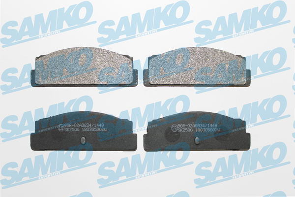 Klocki hamulcowe SAMKO 5SP002