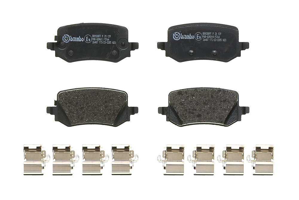 Klocki hamulcowe BREMBO P 30 139
