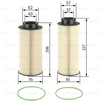 Filtr paliwa BOSCH F 026 402 146